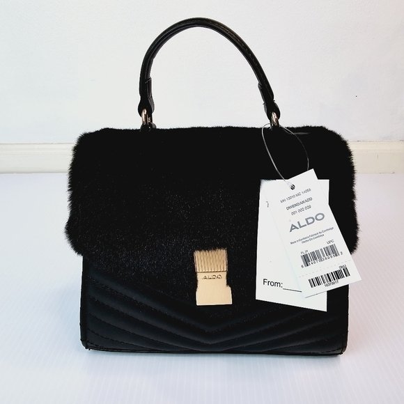 Aldo Black Crossbody and Handbag Purse with Cardholder NWT - Picture 2 of 13